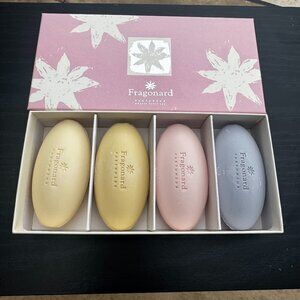Fragonard Perfumed Soap Gift Set Savons Rose Lavender Verbena Freesia From Paris